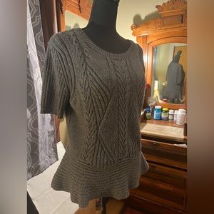 Gray sweater